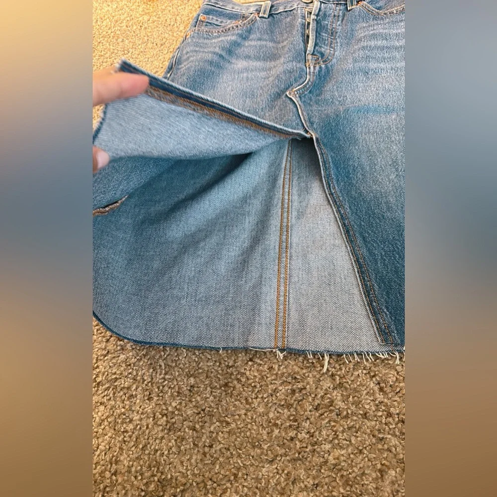 Levi's Blue Denim Jean skirt